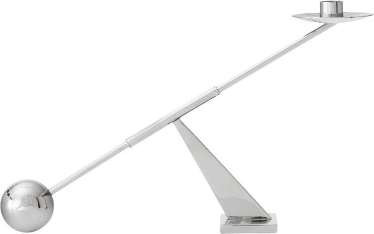 Audo Copenhagen Interconnect Candle Holder, W42,5, Stainless Steel