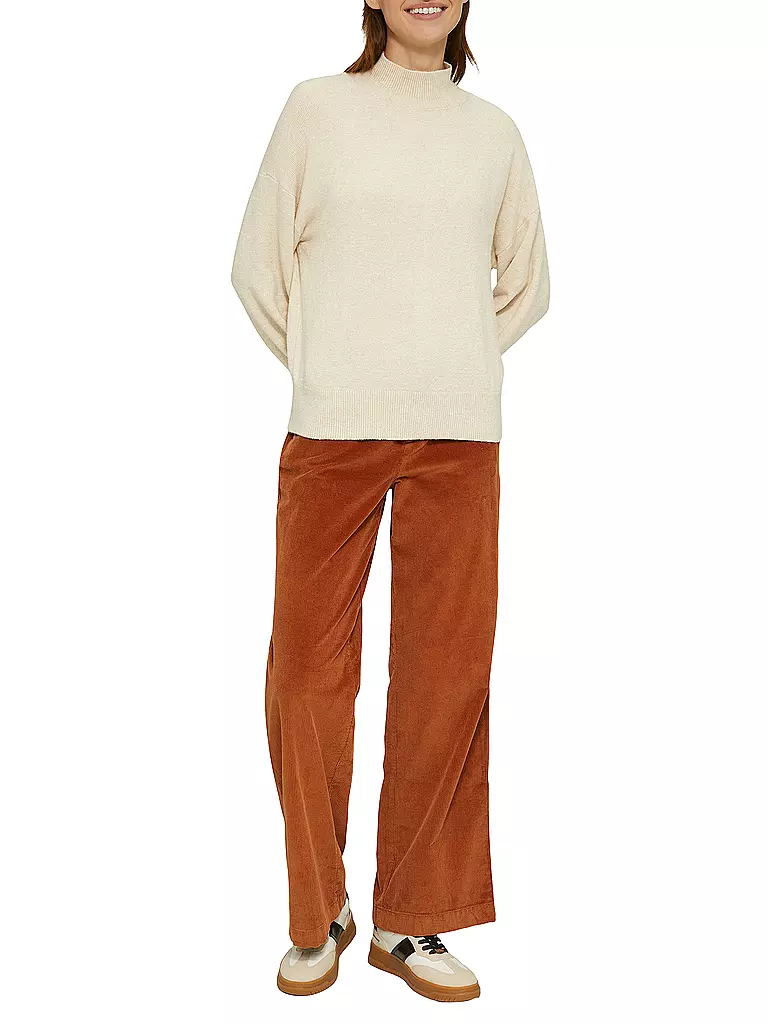 S.OLIVER Rollkragenpullover beige