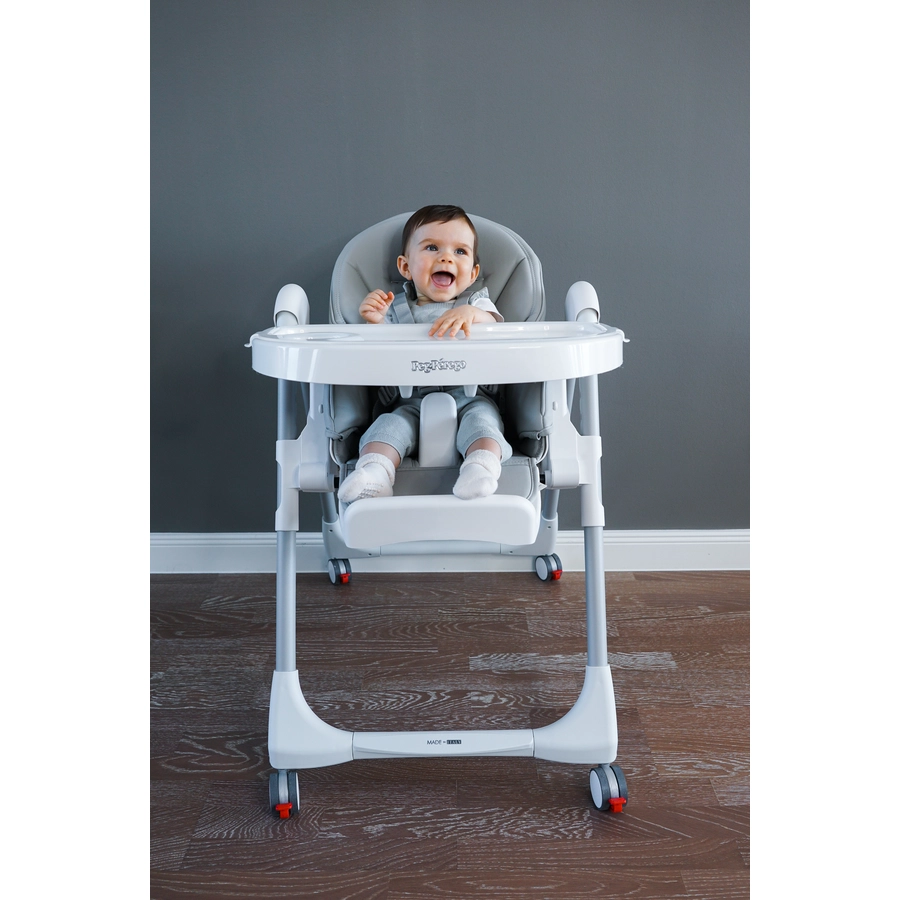 Peg Perego Hochstuhl Prima Pappa Follow Me Wonder Grey