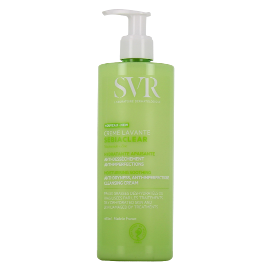 SVR Sebiaclear crème lavante hydratante apaisante - Peau acnéique