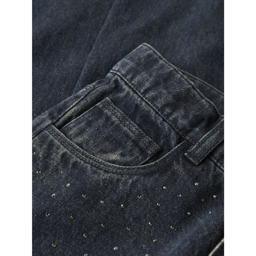 Køb Name It Dark Midnight Denim Nkfrose Wide Rhine Jeans 2424-Im S