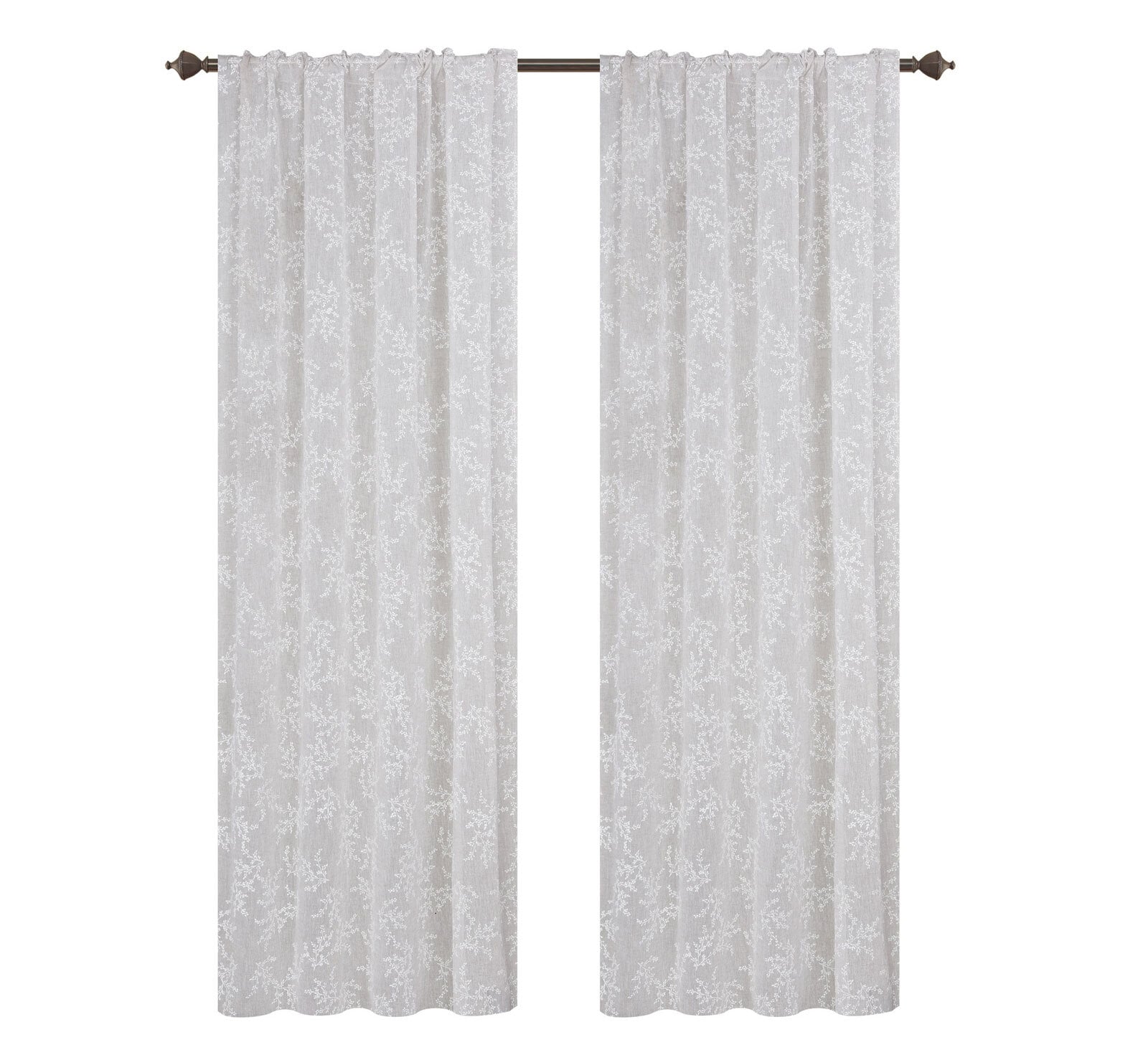 2er Set - Kombischal Aurelia 135 x 235 cm taupe