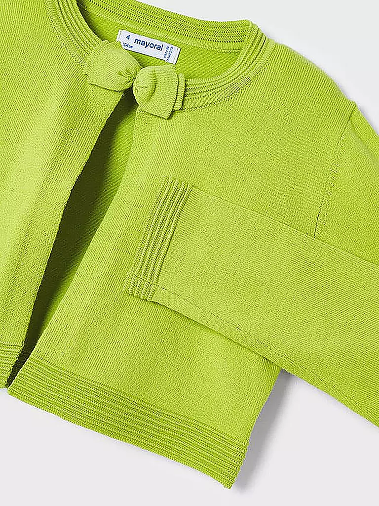 MAYORAL Mädchen Strickjacke grün