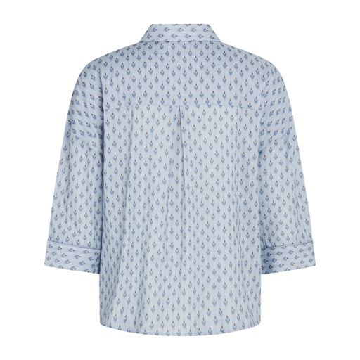 CCDK Sonja Pyjamasskjorte, Celestian Blue AOP, L