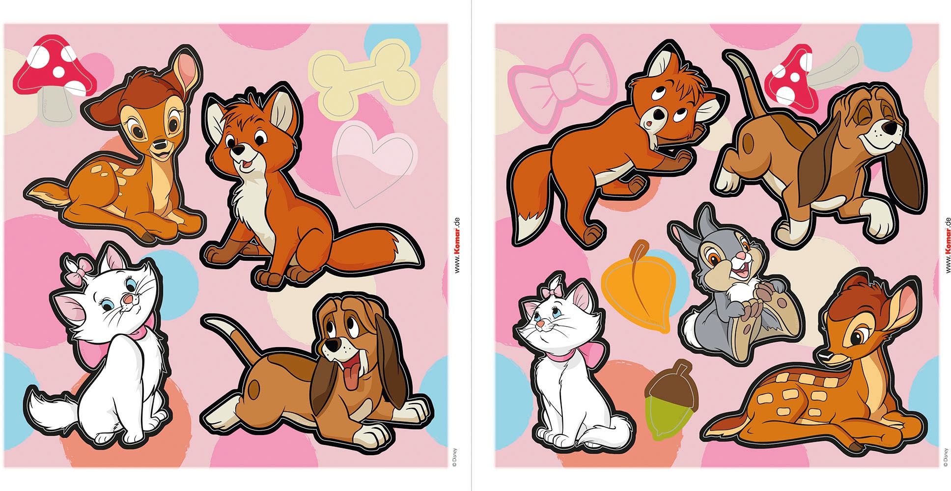 Komar Wandtattoo »Playful Kindergarten - Grösse 50 x 70 cm« selbstklebend, Wandsticker, Kinderzimmer