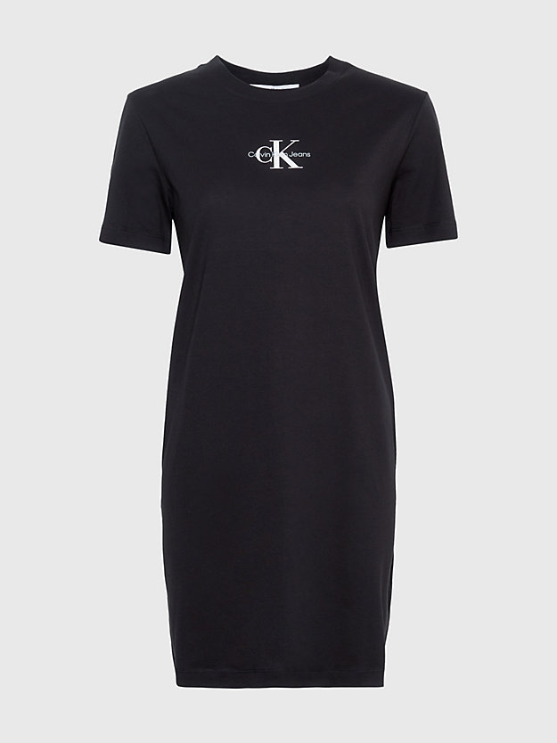 Vestido camiseta boyfriend com monograma