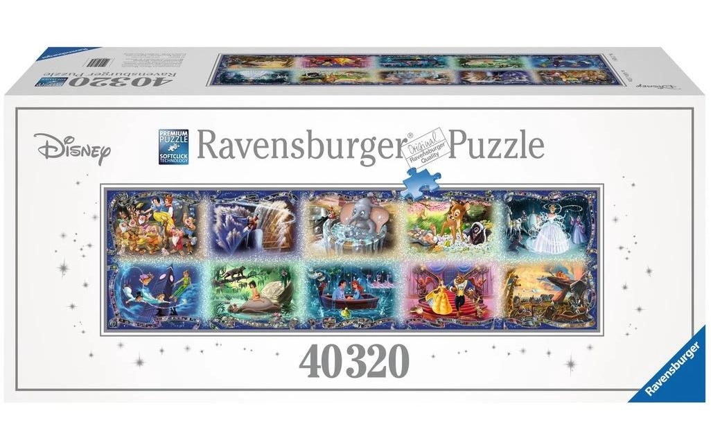 Puzzle Unvergessliche Disney Momente<br>Grosser Puzzlespass mit 40320 Teilen