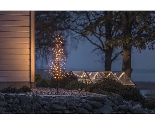 Lichtboom Konstsmide H 150 cm 240 LED's lichtkleur amber