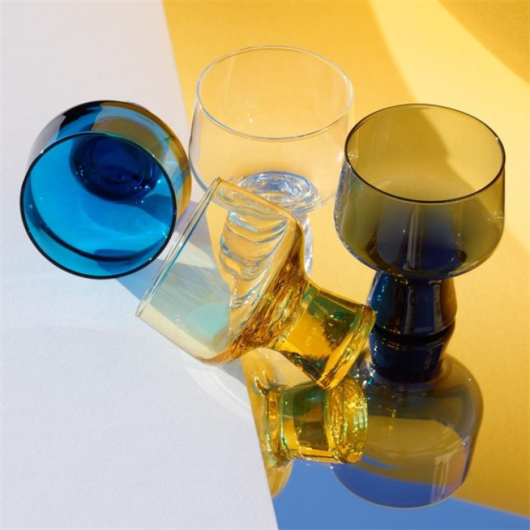 Iittala Solare Goblet glazen 29cl set van 2 Clear