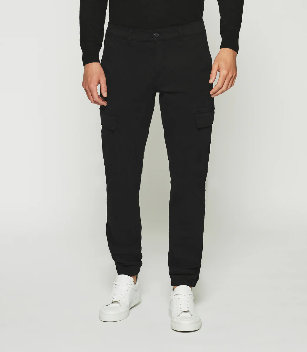Pantalon cargo noir PEPINO