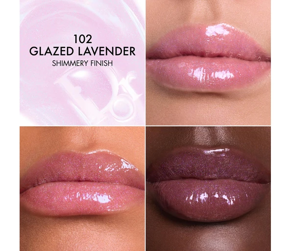 DIOR Dior Addict Lip Glow Butter Hochglänzende Lippenpflege102 Glazed Lavender