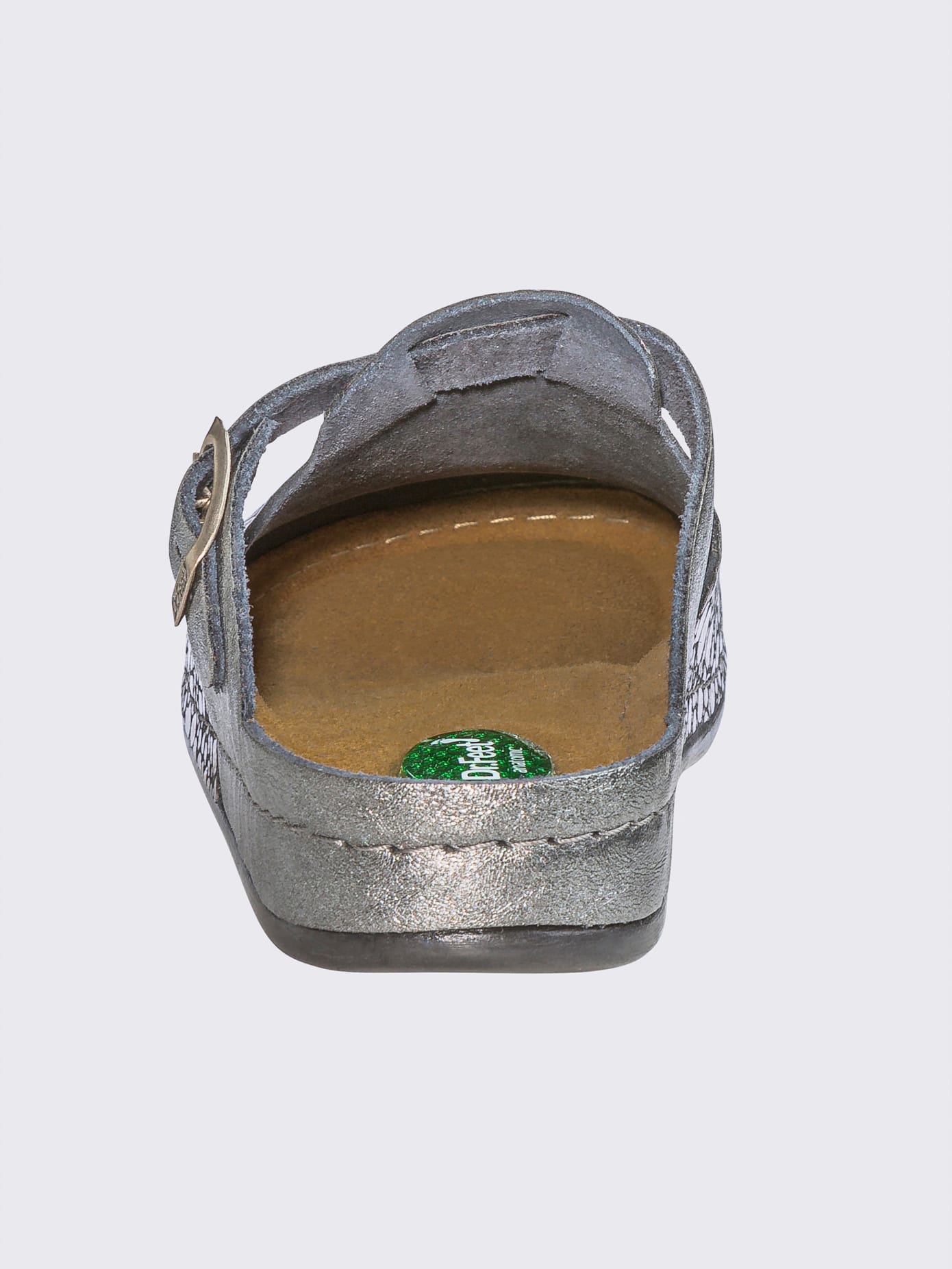 Chaussons cuir vachette gaufré