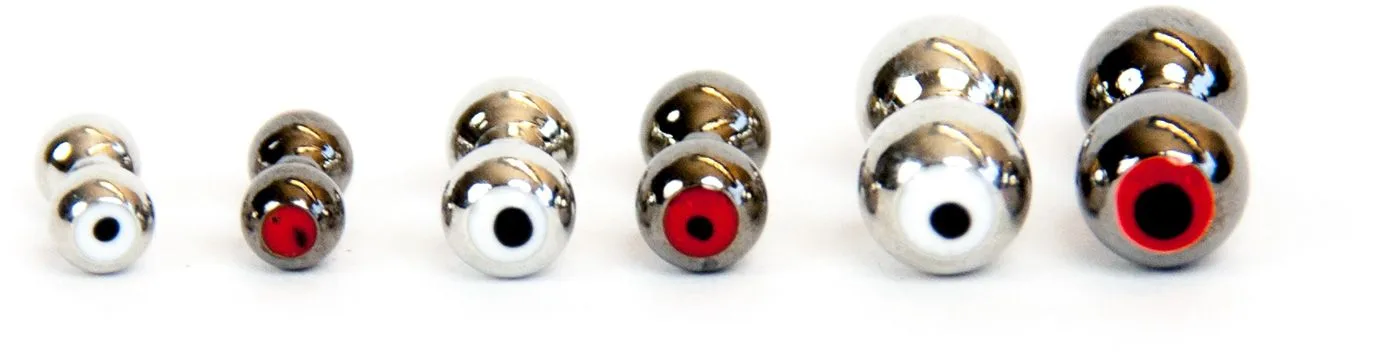 Flydressing I-Balz - Black Nickel/Red Eye
