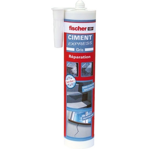 Ciment express cartouche 310ml gris