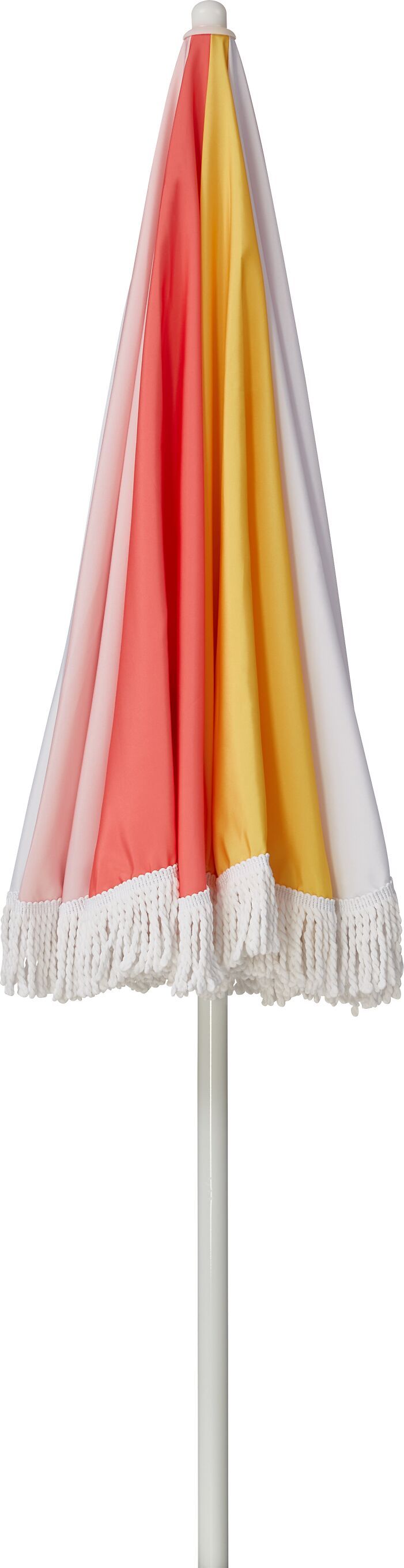 SOLE Sonnenschirm Sunset color block - Rosa / H: 210.0 cm