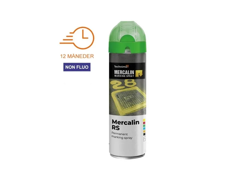 Mercalin RS 500 ml grøn