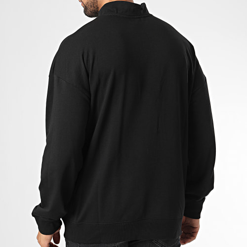 Sweat Col Zippé NM2299E Noir