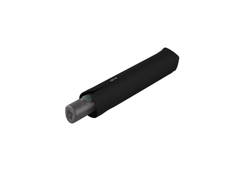 KNIRPS Schirm Vision Duomatic Schwarz Regenschirm