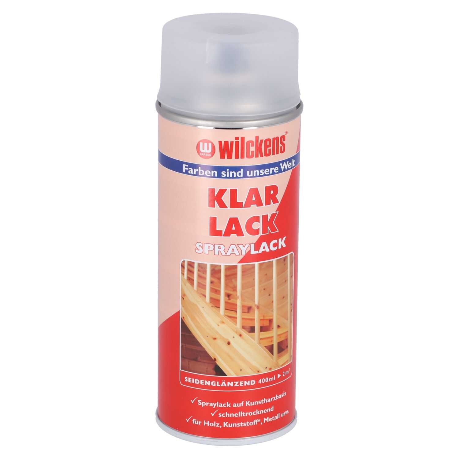 Wilckens Spraylack klar seidenglänzend 400 ml