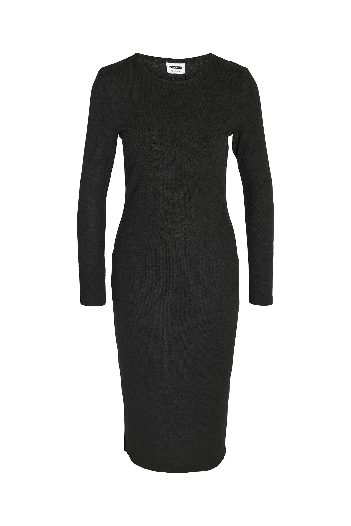 Vestido midi de tricô