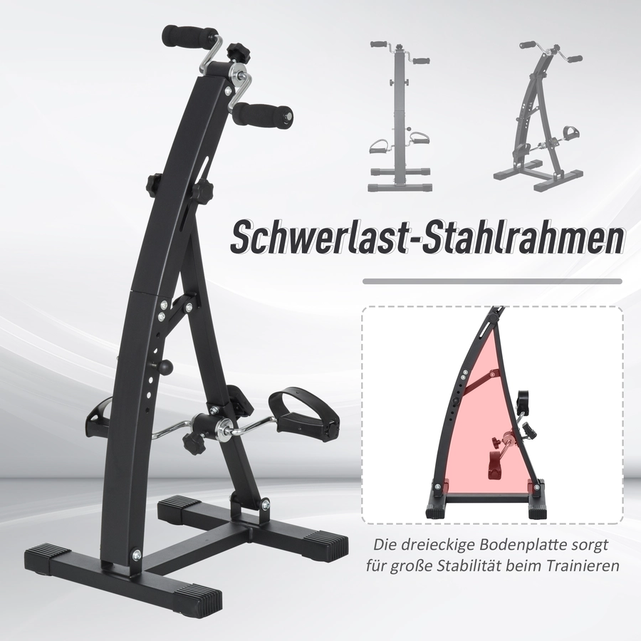 HOMCOM Bewegungstrainer für Senioren schwarz