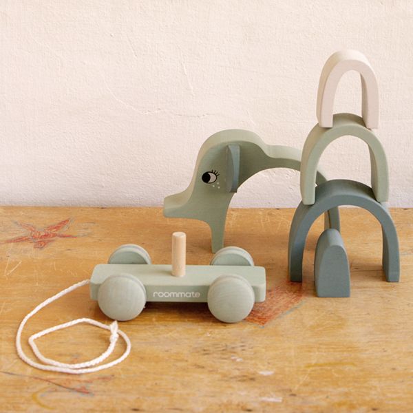 Roommate Elephant Houten Trekdier