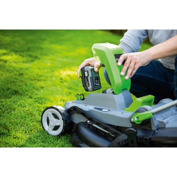 LUX 20V accu grasmaaier 33cm incl. 2 accu's 4,0Ah + lader