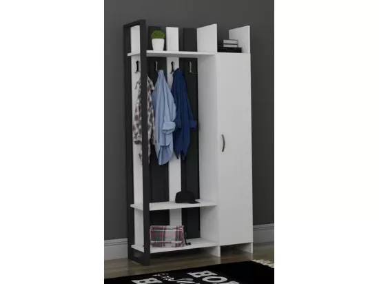Meuble d'entrée PRO blanc