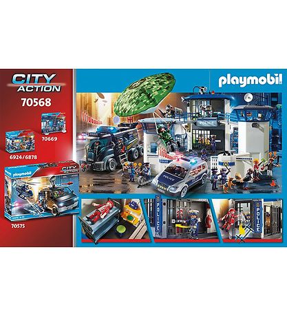 Playmobil City Action - Politi: Flugt Fra F?ngslet - 70568 - 161