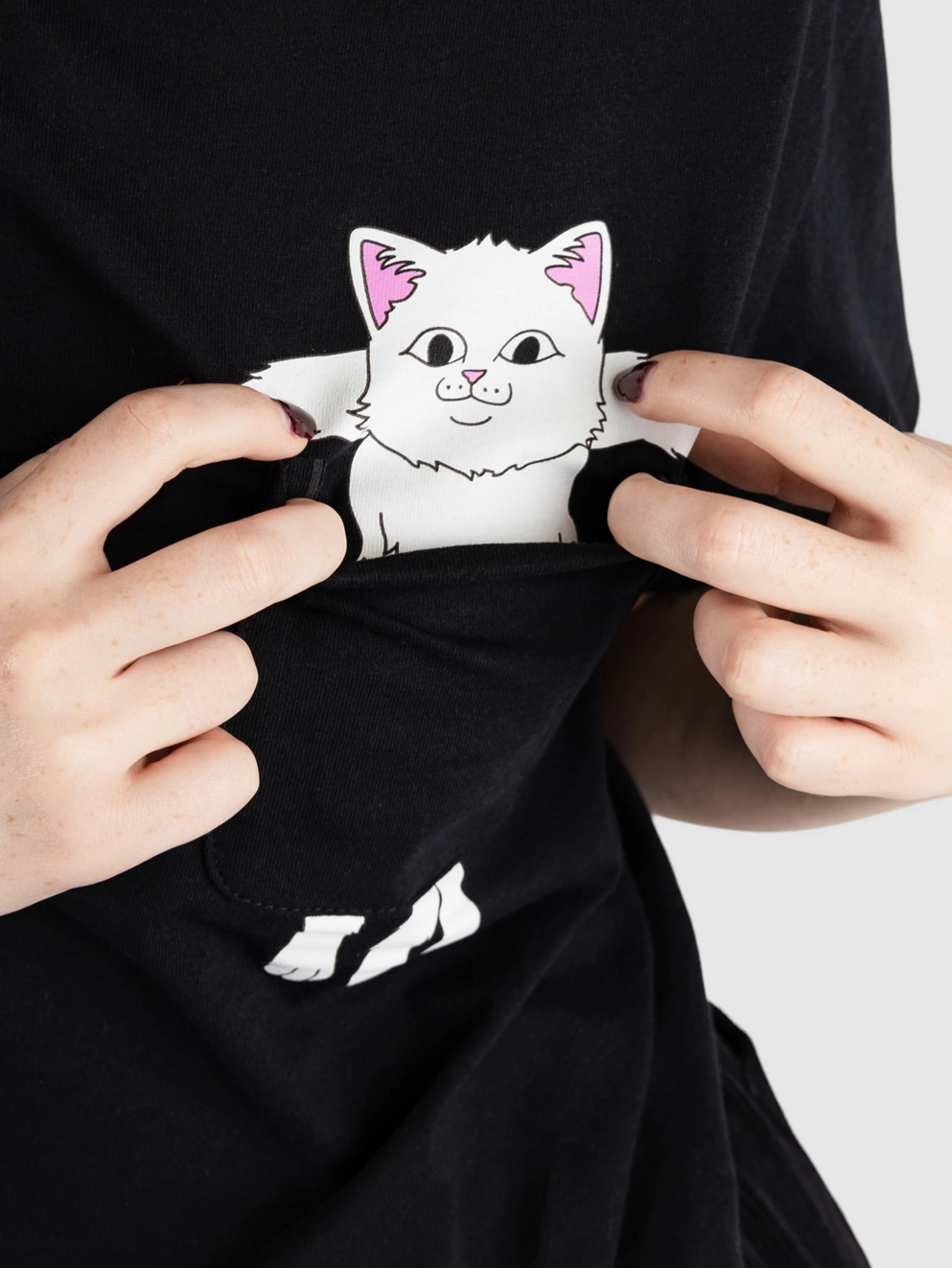 RIPNDIP Broke The Pocket T-Shirt black