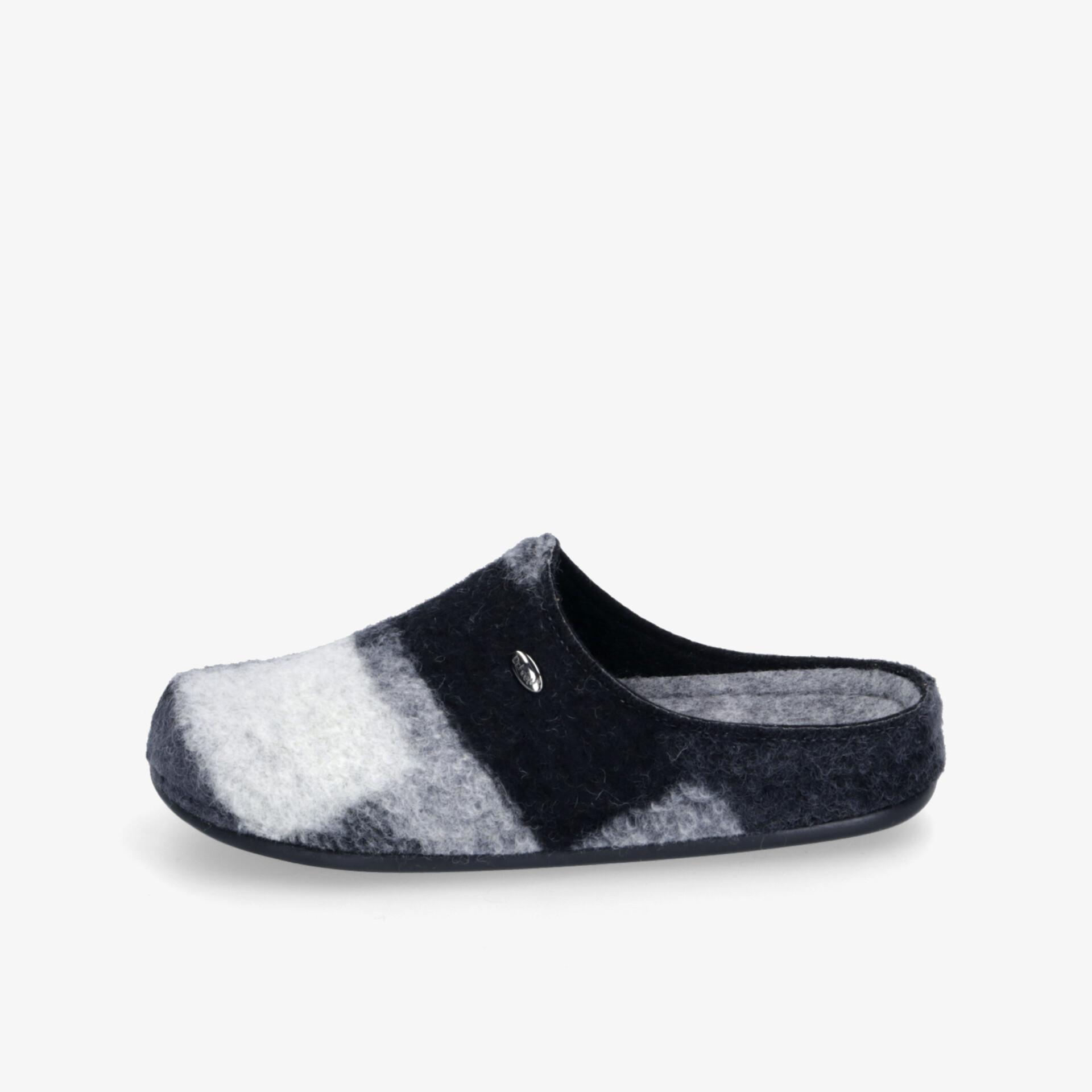 Dr. Feet Unisex Hausschuhe schwarz