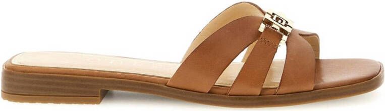 Guess Slipper van echt leer model 'Realla'