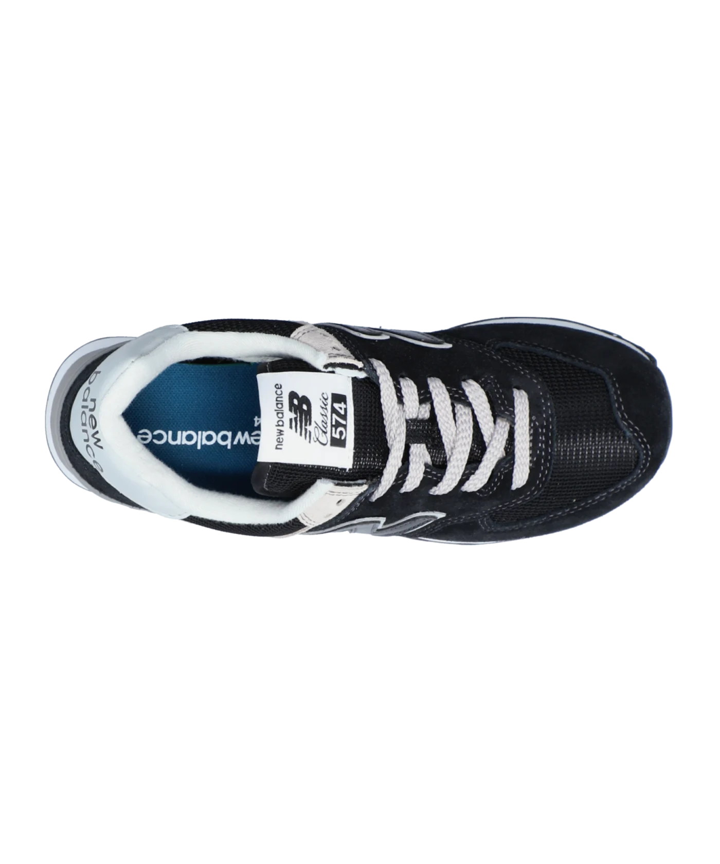 New Balance 574 Damen Schwarz Weiss FEVB
