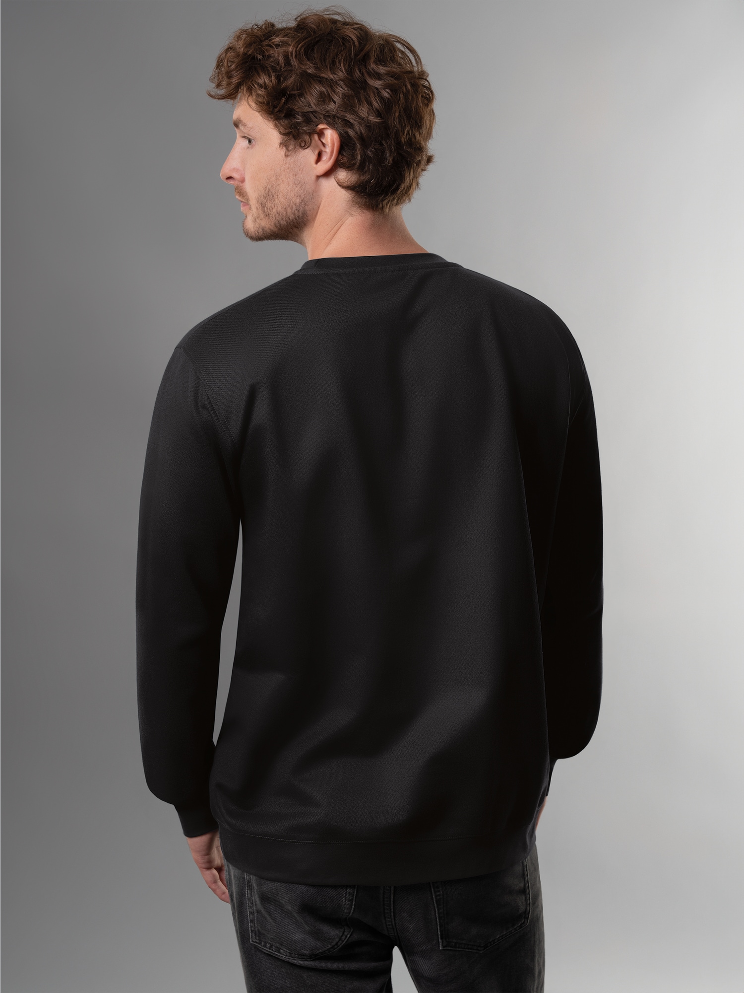 Sweatshirt Schwarz