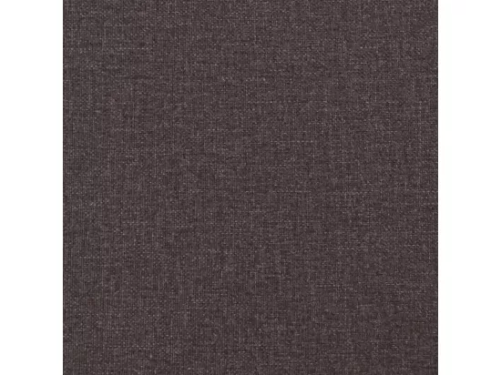Fauteuil inclinable Marron foncé Tissu