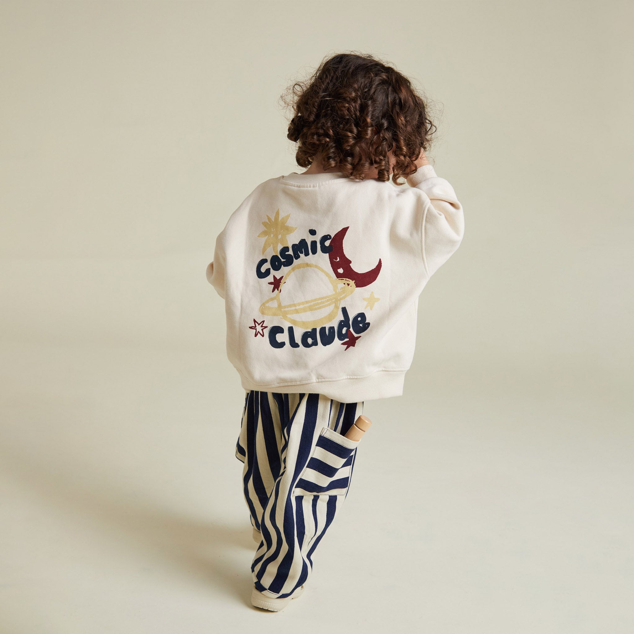 Sweatshirt Carner Ecru Cosmic