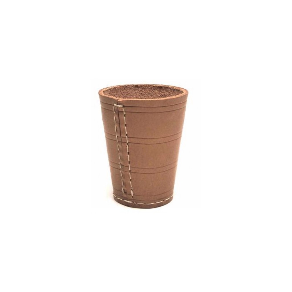 Gobelet Cuir Naturel