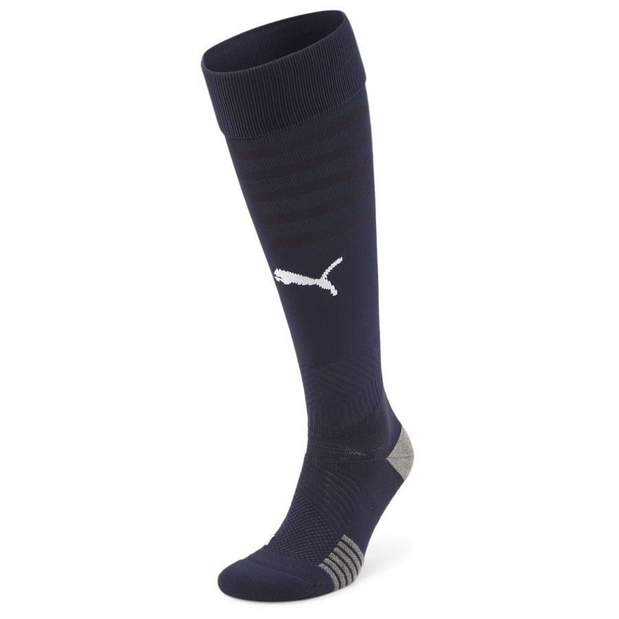 PUMA Chaussettes de Football teamFINAL - Bleu Marine/Blanc