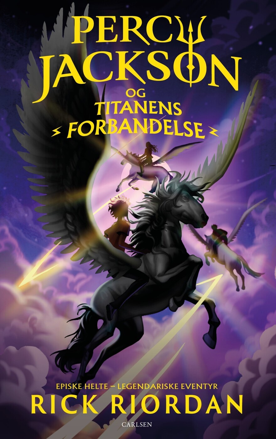 Percy Jackson 3 - Percy Jackson Og Titanens Forbandelse - Rick Riordan - Bog