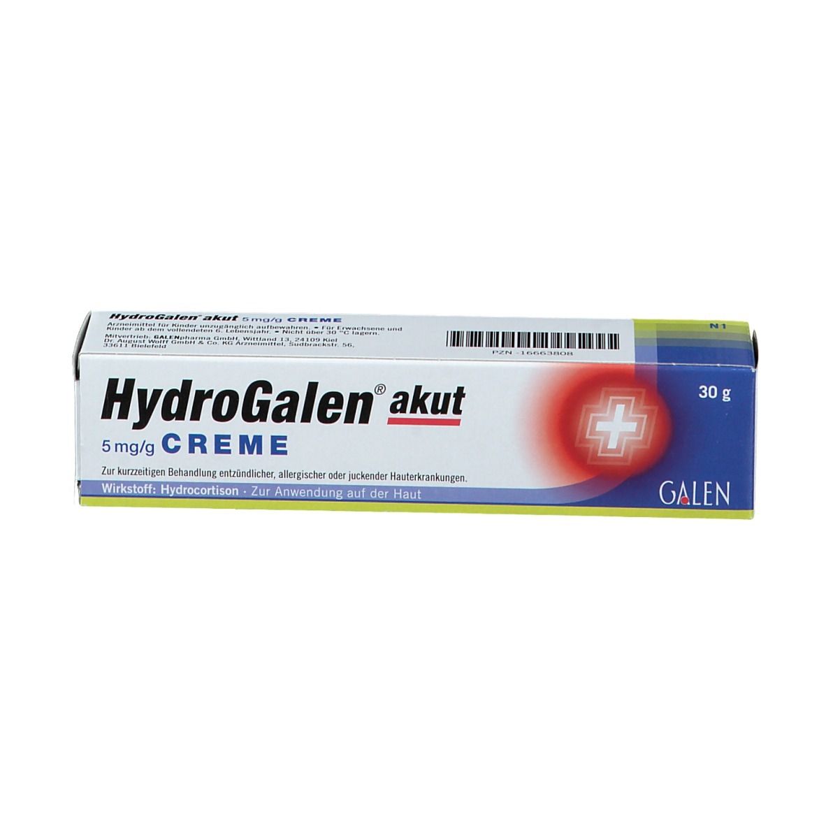 Hydrogalen akut 5 mg/g Creme