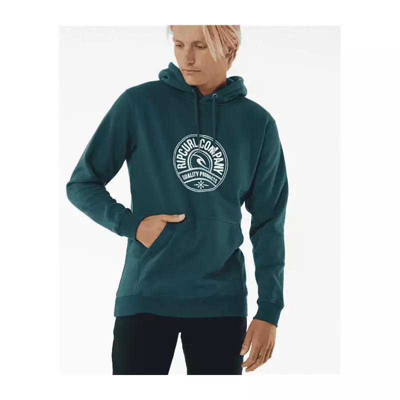 Sweat RIPCURL Stapler Hood Blue Green