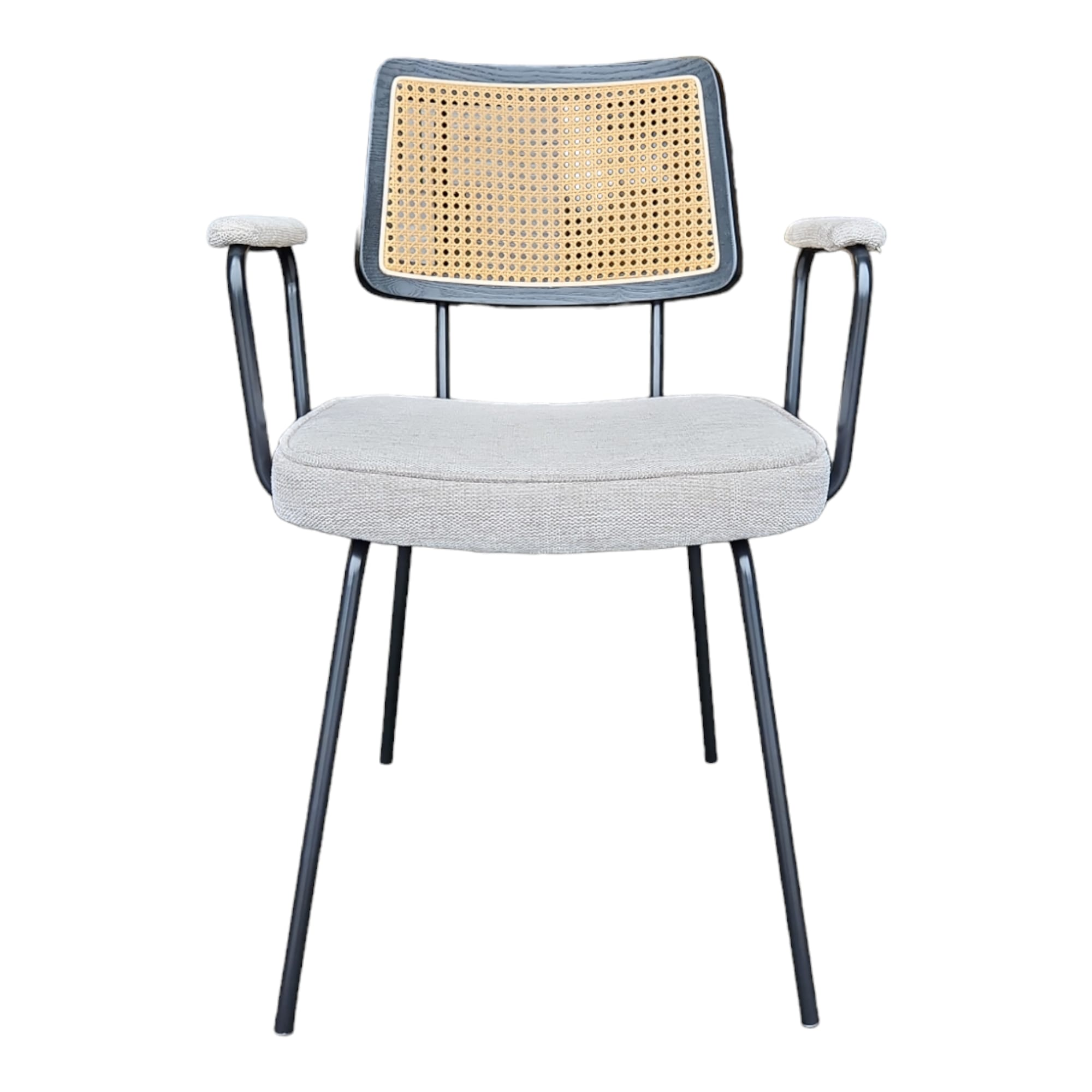 Interieurdirekt - Cady Eetkamerstoel - Wicker Beige