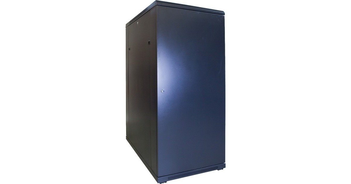 DSI27U serverkast met glazen deur - DS6027 server rack  (Zwart, 600 x 1000 x 1400mm)
