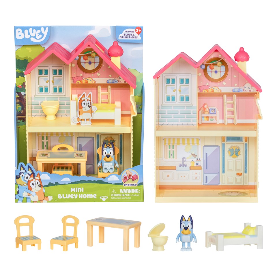 Bluey Mini familiehus