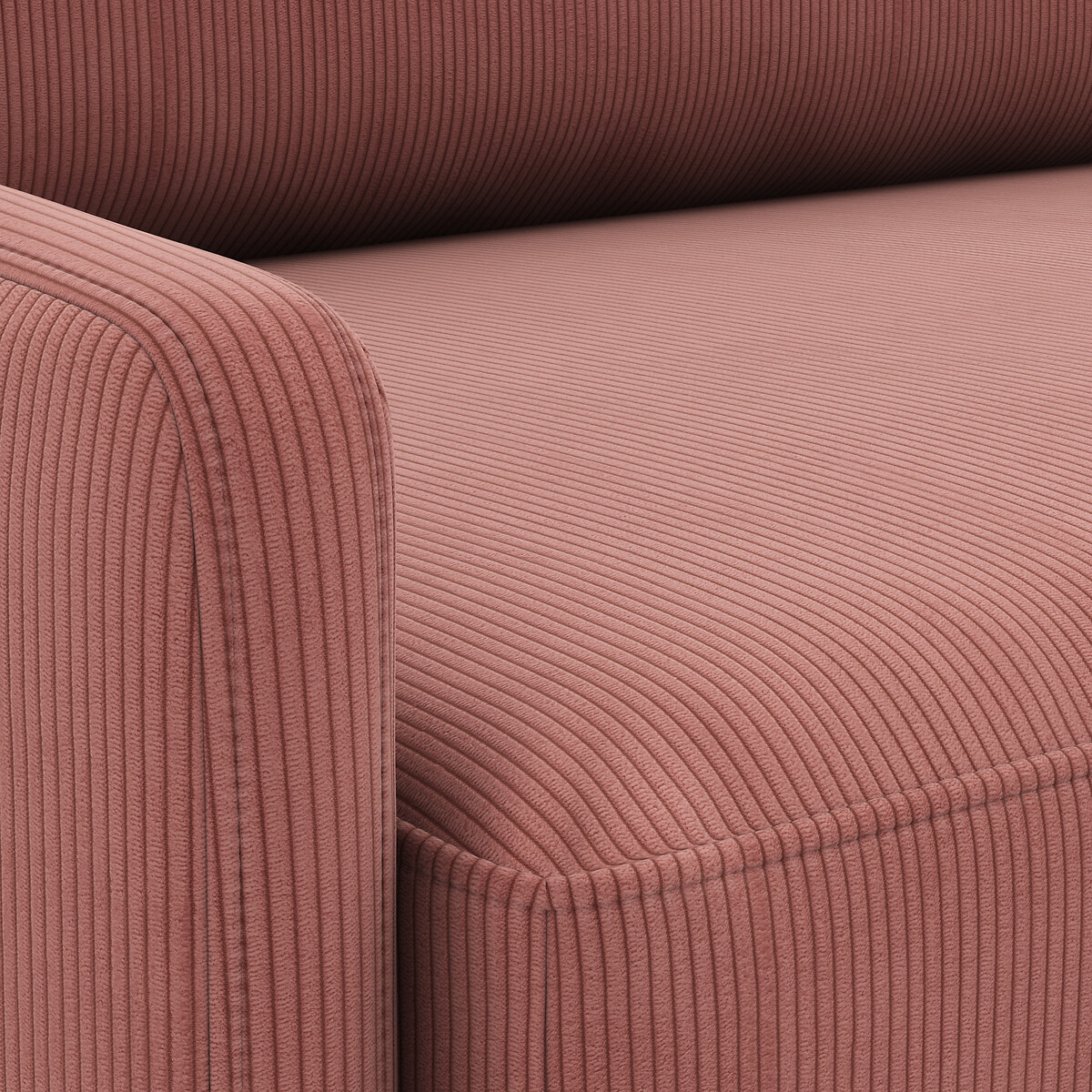 LA REDOUTE INTERIEURS<br>Sleapbank em ribfluweel, Bultex, Marta
