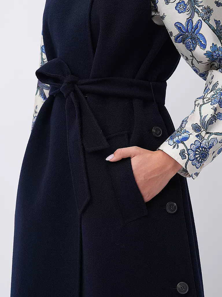 WEEKEND MAX MARA Wollmantel STECCA dunkelblau