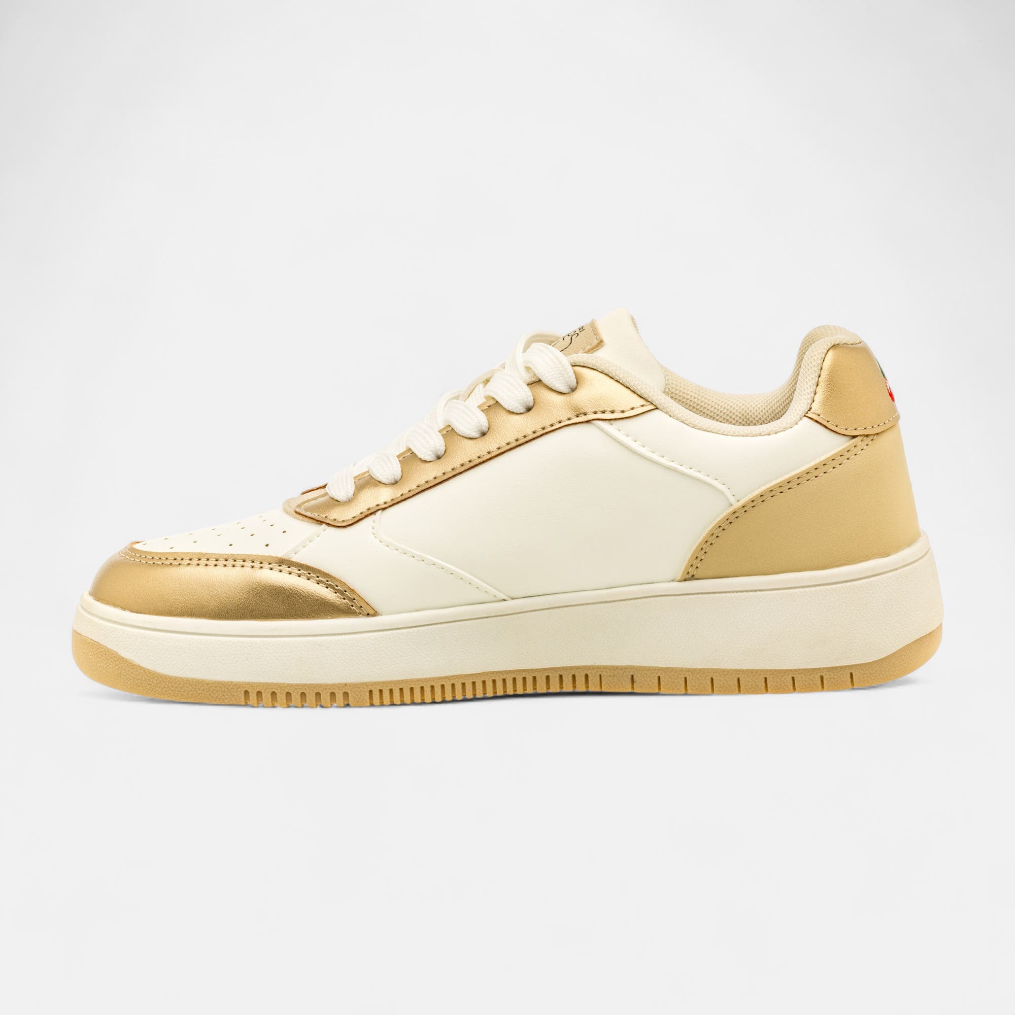 Baskets basses Femme or