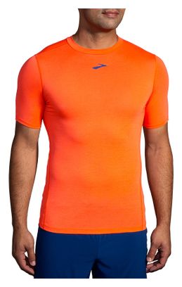 Maillot manches courtes Brooks High Point Short Sleeve Orange Homme