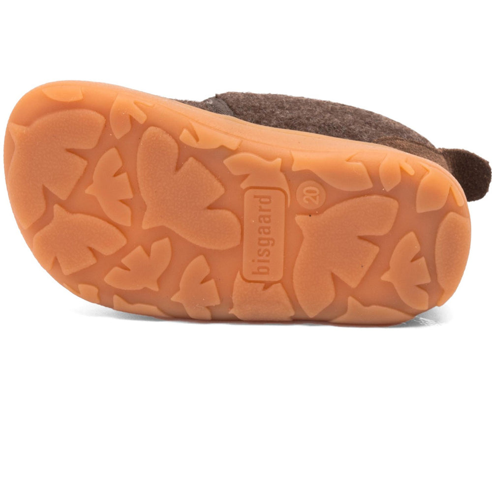 Køb Bisgaard Brown Barefoot Basic Hjemmesko