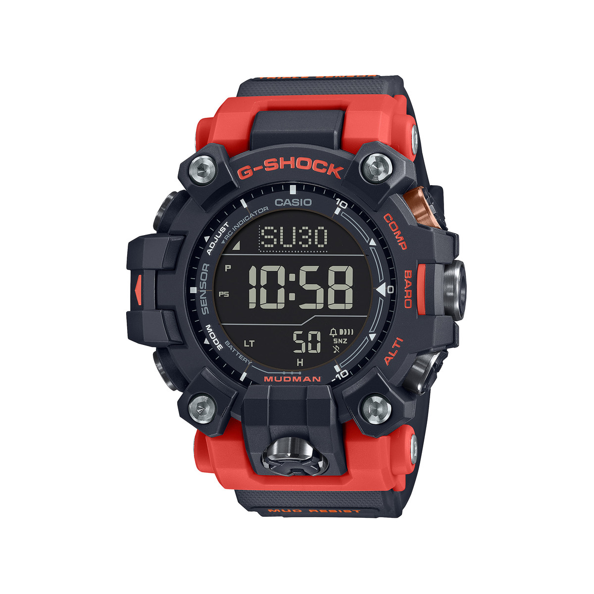Montre G-SHOCK gulfmaster homme bracelet résine noire